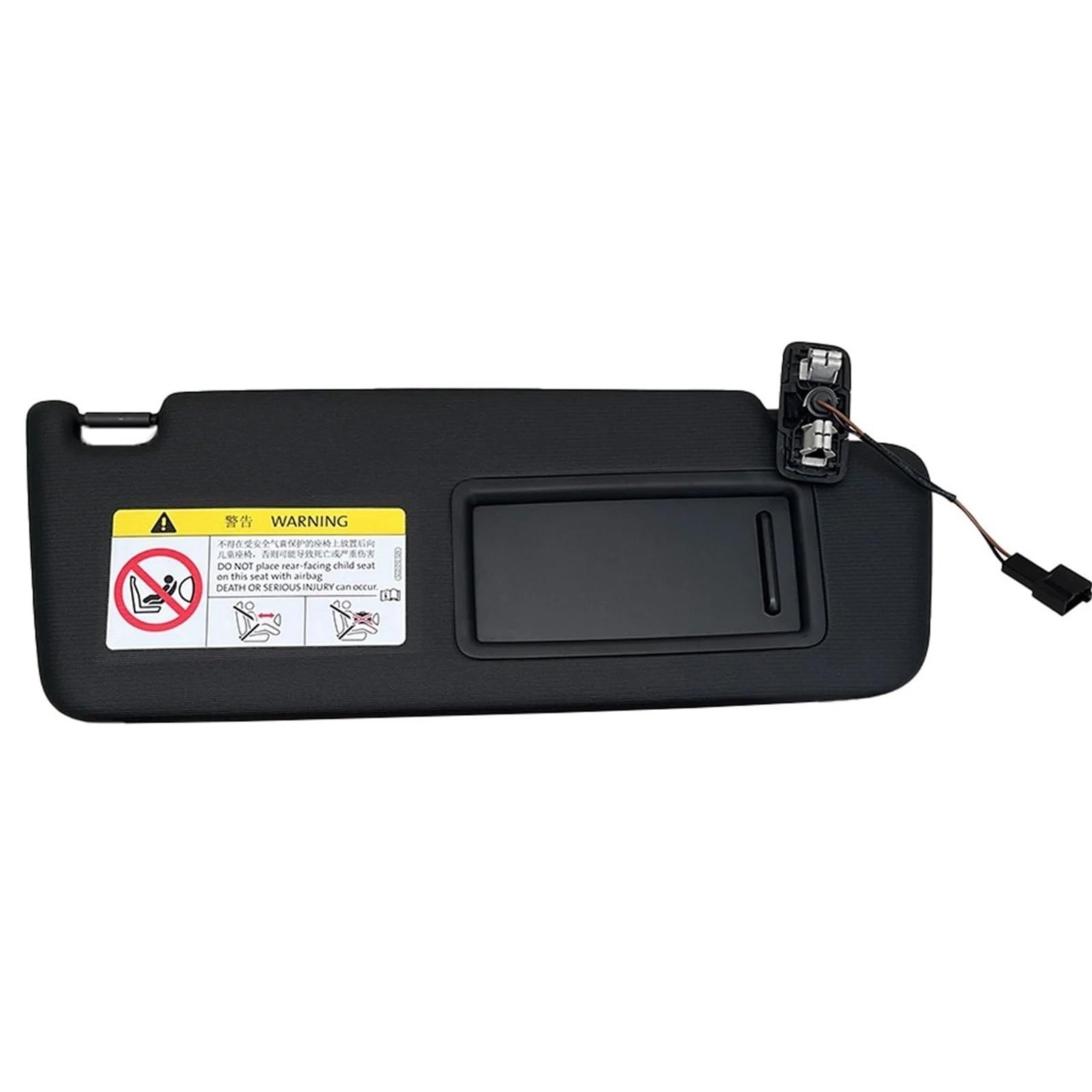 Parasole Lato Per Seat Per Arona Per Ateca Per Ibiza ST 5GG857551 5GG857552 5G0857551 5G0857552 Visiera Parasole Nera Alette Parasole(Right)