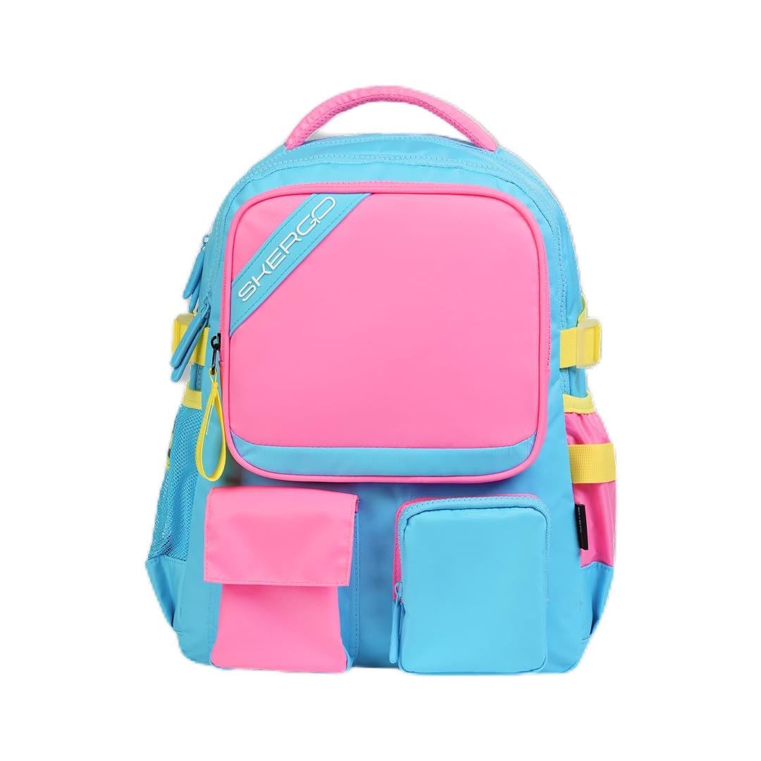 Junior Ergo 01 Ergonomic School Bag for Kids, Age 4-8 | Posture and Spine Support, Lightweight, Cushioned Back Panel | 16L Daily School Backpack-image-40