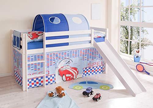 TiCAA Rutschbett Manuel Kiefer Weiß Motiv