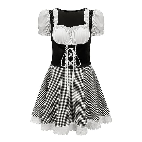 Costume de bière allemande pour femme : robe de scène pour représentations et soirées déguisées