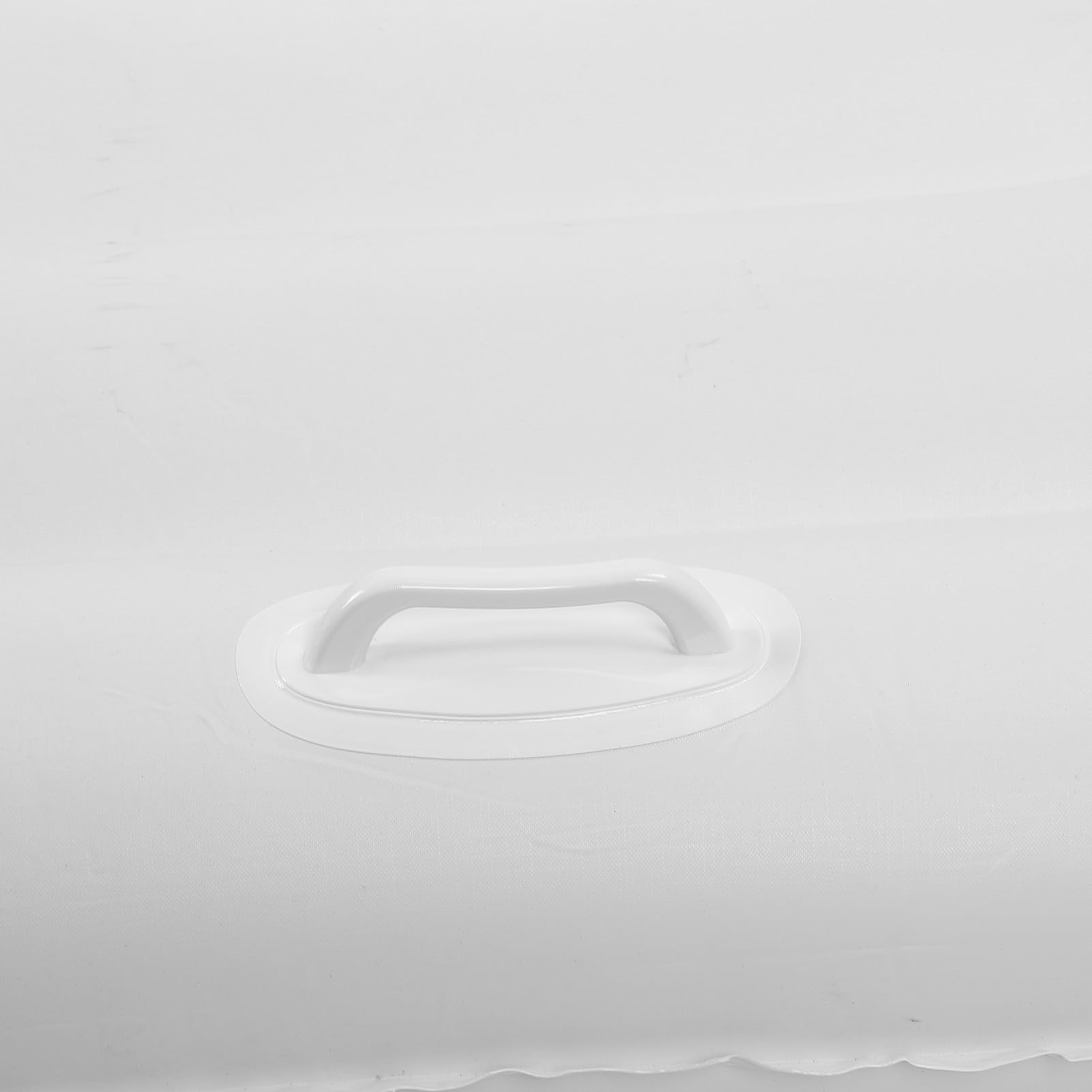 Couverture de Piscine Carrée Gonflable de 130 Cm, Protection en PVC Anti-poussière pour Spa Extérieur pour Une durabilité et Une propreté Améliorées