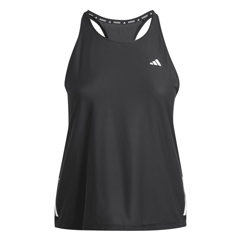adidas Women's Own The Run Tank Top, Black, L