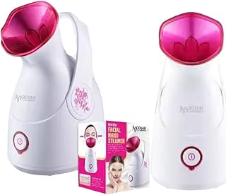 Nano Ionic Face Steamer, Professional Facial Mist Humidifier with Auto-Off, 70ml Tank, Deep Pore Cleansing and Moisturising