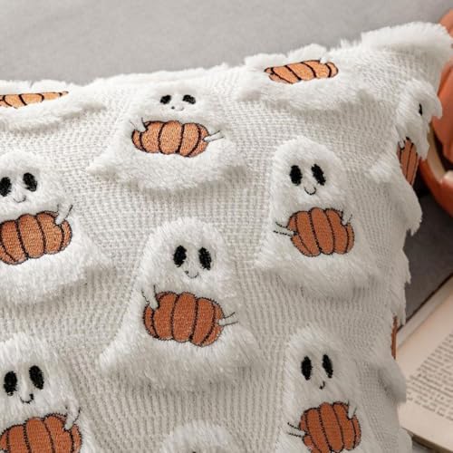 Housses de coussin d'automne finitions soignées pour lit - 8