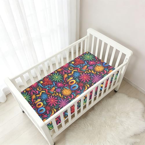 Drap de berceau mousseline coton bébé motif floral drap housse lit