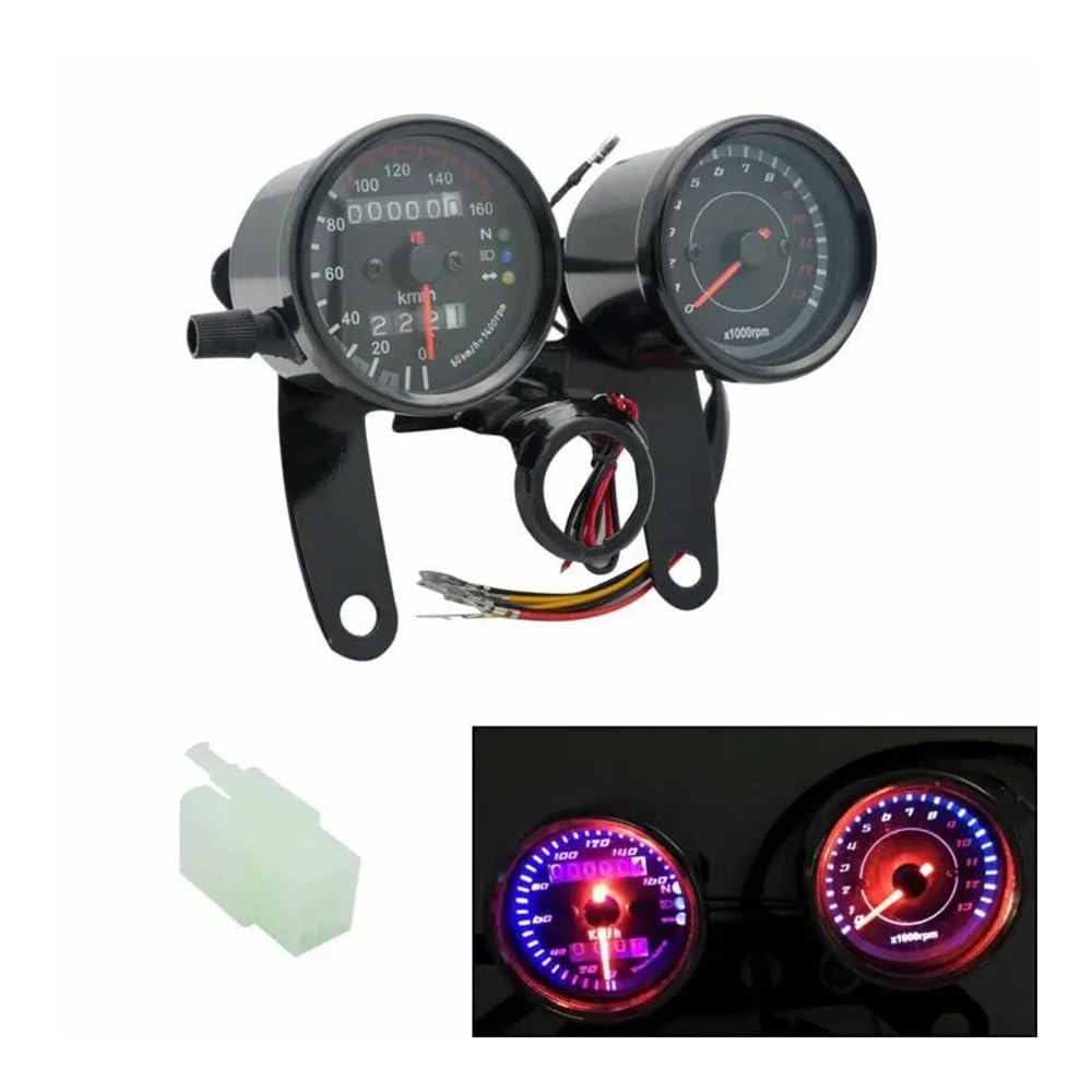 Odómetro Digital Para Velocímetro Y Tacómetro Motocicleta 12V
