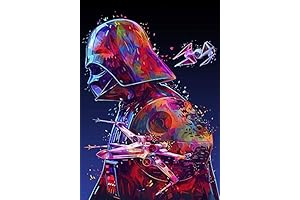 5D Full Drill Darth Vader Diamond Painting Kit