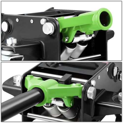 Image of PM PERFORMOTOR Low Profile Hydraulic Trolley Service /Floor Jack, 3 Ton (6000 lbs) Capacity, Lifting Range 3 inch-20 inch,Green,PM-TOL-FJ30-GR