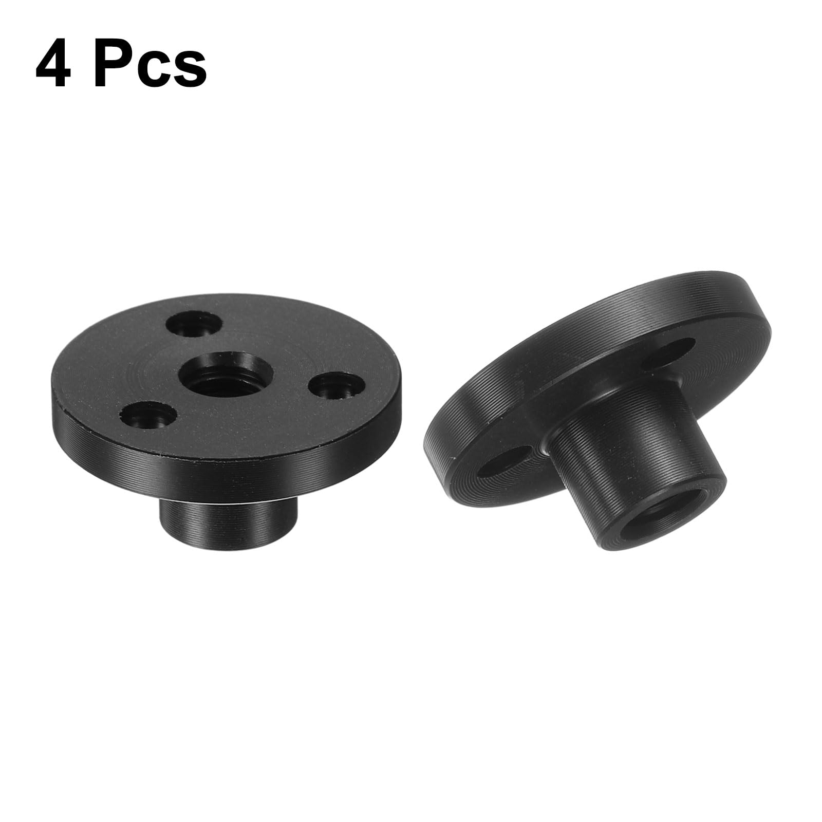 QUARKZMAN 4 Pz DaPOM Per Vite A Ricircolo Sfere T5x2 (Filettatura Acme, Passo 1mm, Avanzamento 2mm, 2 Principi) Diametro 5mm DaIn Plastica POM Per Vite A Ricircolo Sfere T5