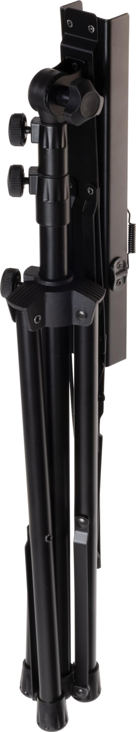 QUIK LOK - MS/335 W/BAG Pupitre, pliable, Sac de transport inclus, Hauteur réglable de 52 cm à 131 cm, Plateau 51 cm x 30 cm x 2 cm, Poids 1,5 kg, Couleur noire