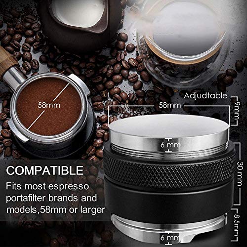 SNOWINSPRING 58 mm distribuidor y manipulación de café, silicona para manipulación de café, mate de manipulación de… - Imagen 3