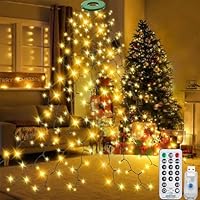 Amazon.co.jp: クリスマスツリー電飾 2M 8本 280球 led