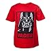 Produktbild Star Wars Jungen T-Shirt Darth Vader Framed Closeup, Rot (Red), XXS