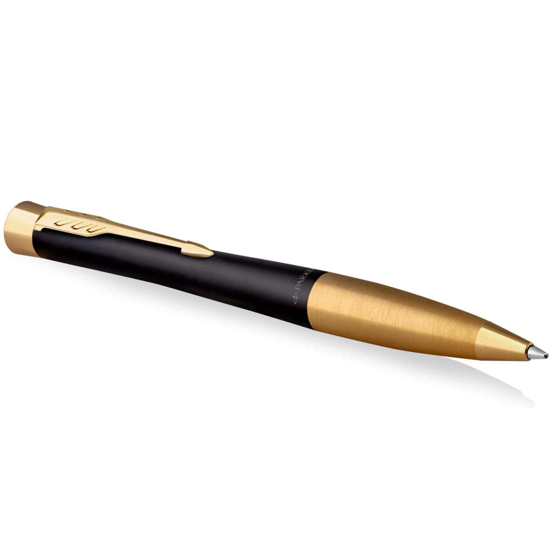 PARKER Urban Penna a sfera e penna stilografica Twist con incisione, penna premium | confezione regalo | nome | inciso | anniversario | compleanno (Muted Black G.C.)