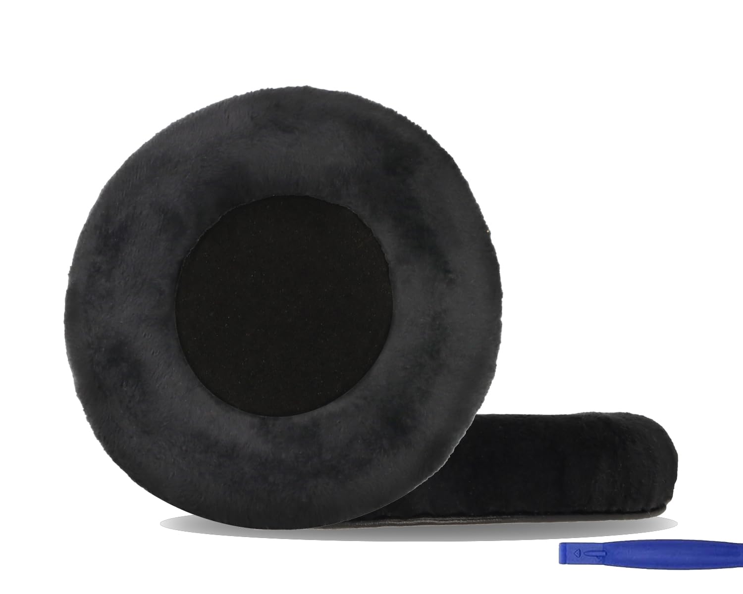 DT990 PRO Ear Pads,HiFlying Replacement Ear Cushion Pads Compatible with Beyerdynamic DT990 / DT880 / DT770 PRO Headphones，Memory Foam Repair Parts (Velvet/Black)