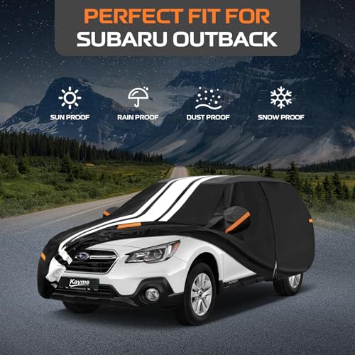 Image of Kayme Heavy Duty Car Cover Custom Fit for Subaru Outback (1994-2026)