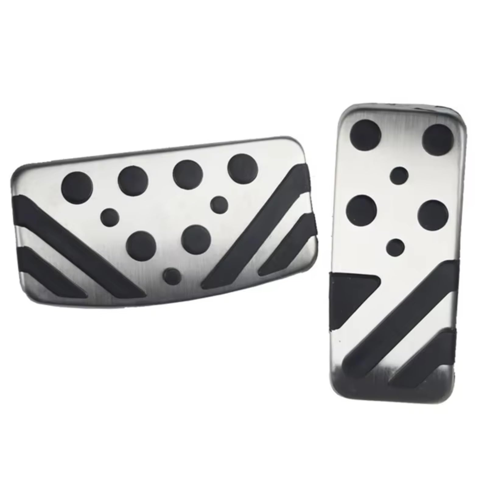 Car Pedal Pads For Mitsubishi For Eclipse For Cross For Outlander For ASX For Lancer 2009-2018 Car Brake Accelerator Pedal Covers Rubber Brake Pedal(White)