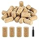 35 Stück Korken zum Basteln, Weinkorken Zum Basteln, Flaschenkorken, Natur Bastelkorken, Sektkorken, Naturkorken, Weinflaschen Corks für DIY Basteln Dekorieren(21mm x 38mm)