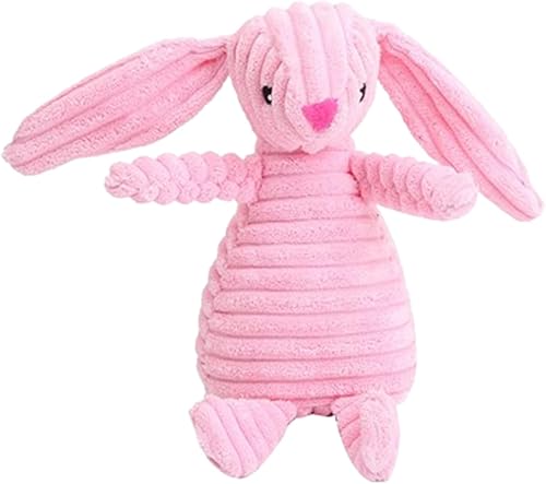 Miniatura 10 de TIKSON Juguete para perros de peluche de peluche chirriante juguete para mascotas masticar cachorros zorro naranja