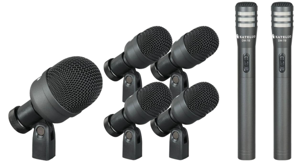 Dynatech X7K 7 Instrument Microphone Drum Kit-picture-28