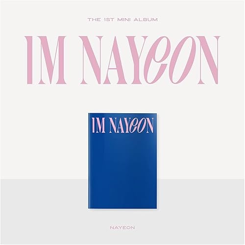 Twice Nayeon IM NAYEON 1er solo mini álbum B-NA versión CD+FotoBook+Sobre+1p Polaroid PhotoCard+1p Postal transparente+1p Tarjeta de visita+1p