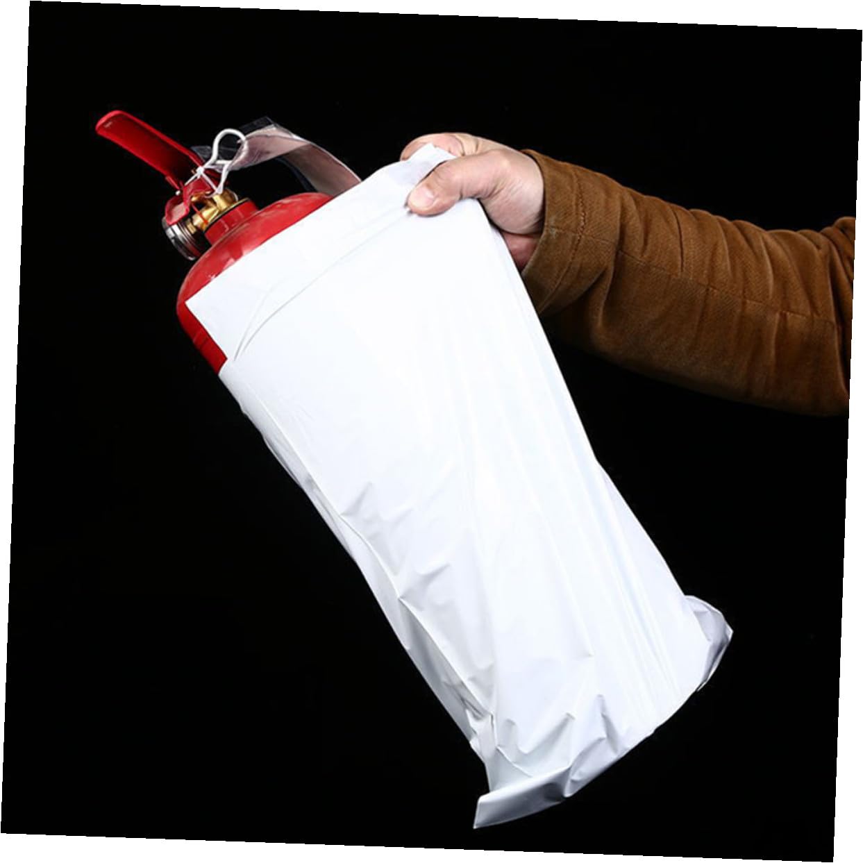 Zerodeko 100 pièces Courrier Plastique Épais Autocollants Sacs Expédition Robustes et Étanches pour Envoi Colis et Emballage Postal