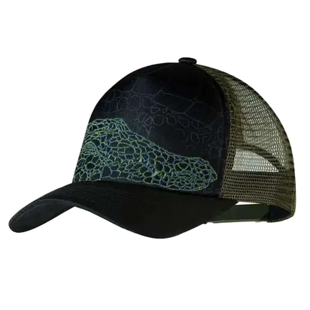 Buff Trucker Cap Black Unisex Youth