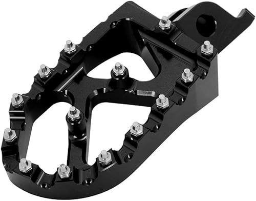 Miniatura 53 de AnXin Estriberas de motocicleta Estriberas para pedales de pie CNC para KLX 110 KLX110 2002-2023 KLX110L 2010-2023 KX60 1998-2003 Verde OEM