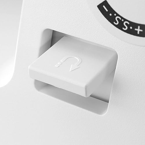 Miniatura 8 de Janome Sewist 721 - Máquina de coser - Incluye pie de costura de 14 pulgadas + agujas universales Janome + agujas de cuero Janome + Mr. Vac y Mrs.