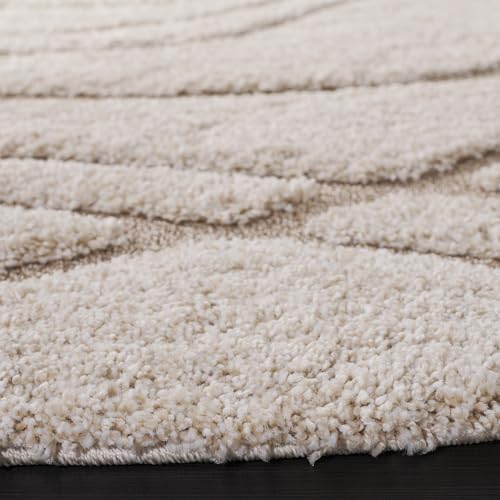 SAFAVIEH Florida Shag Collection Tapete 9'x12' Beige miniatura 5