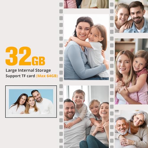 Image of Dragon Touch Classic 15 Digital Picture Frame, 15.6 inch FHD Touch Screen WiFi Digital Photo Frame Instant Share Photos and Videos via App, Email, Cloud, Wall Mountable, Portrait and Landscape , Black