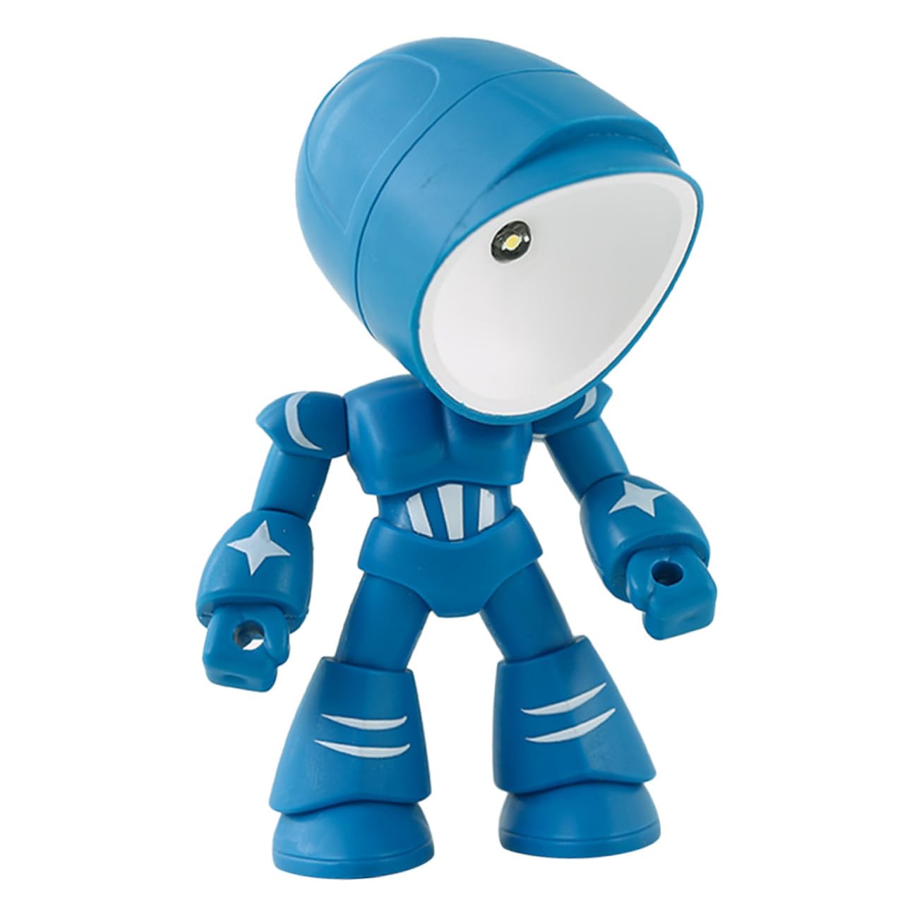XANAYXWJ 2 szt. Robot stołowa Led Lampka nocna Robot biurkowy Mała stołowa Roboty Lampka nocna Lampka nocna Lampka nocna Lampka nocna na ół Lampka do sypialni Student Udekoruj Przycisk