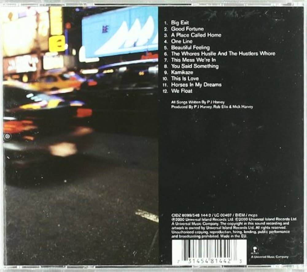 PJ Harvey / C'Mon Billy 特大ポスター付きレコード C'mon Billy - Wikipedia