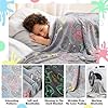 Glow in The Dark Blanket Gamer Controller Throw Blanket, Soft Gaming Gifts Toys for Boys Kids Teens Men Adults, Cozy Gamepad Game Decor for Birthday Bedroom Halloween, 50"x60" #1
