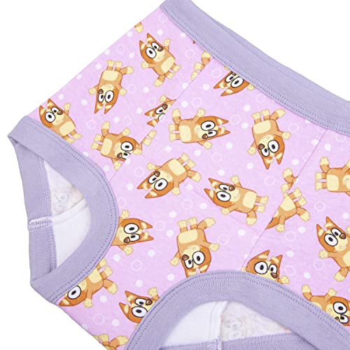 Image of Bluey Amazon Exclusive 7-Pack Potty Training Pants with Stickers and Success Chart, Sizes 18 M, 2T, 3T & 4T