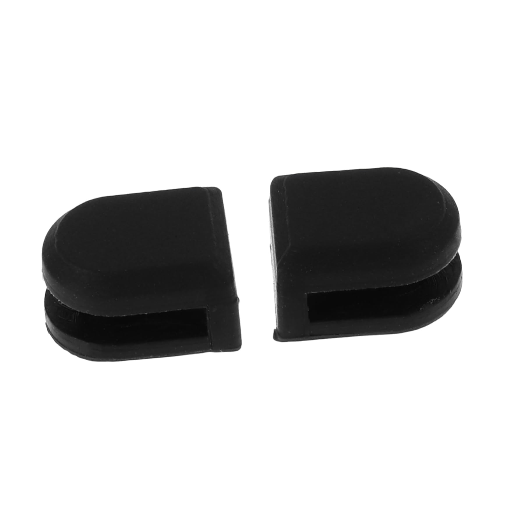 Unomor 2 Pcs Record Player Cover Cushion Shock Pad Silicone Collision Pad for Vibration Damping Sound Isolati