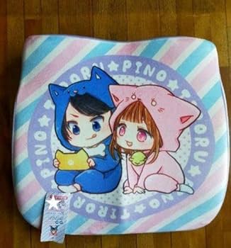 ちろぴの しまむら コラボ ルームマット スツール　クッション　カバー ちろぴの しまむら コラボ ルームマット スツール クッション