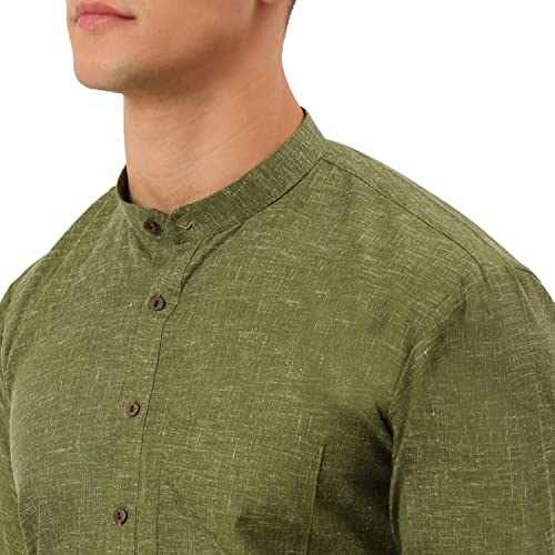 Image of Jompers Men's Cotton Ethnic Solid Kurta.