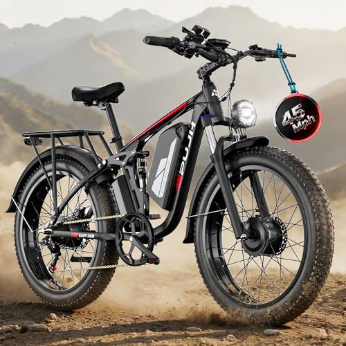 PUJH 6000W Dual Motor Ebike for Adults 60V Fast...