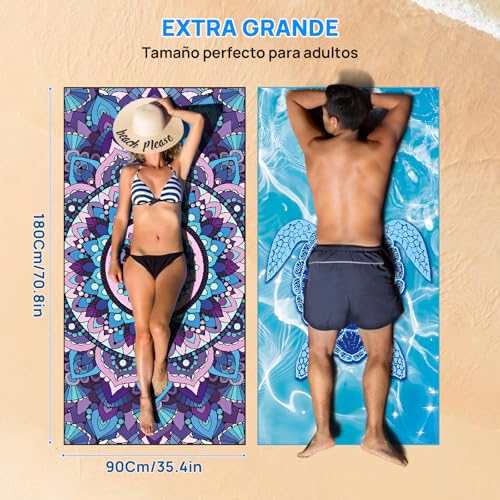 Recopilación de Toallas de playa que puedes comprar esta semana. 5 Imagen adicional