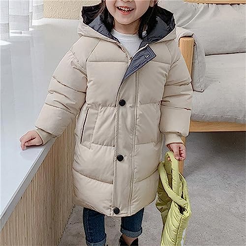 Children Fashion Jacket Toddler Girls Boys Autumn Winter Long Sleeve Thick Solid Color Long Down 9 Month Baby2