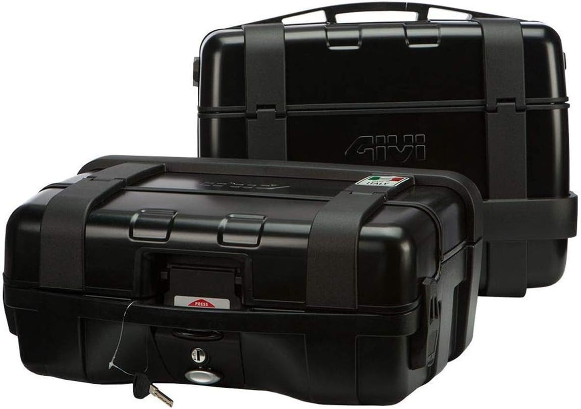 GIVI TRK33BPACK2 Trekker 33, set valigie laterali monokey, colore: nero