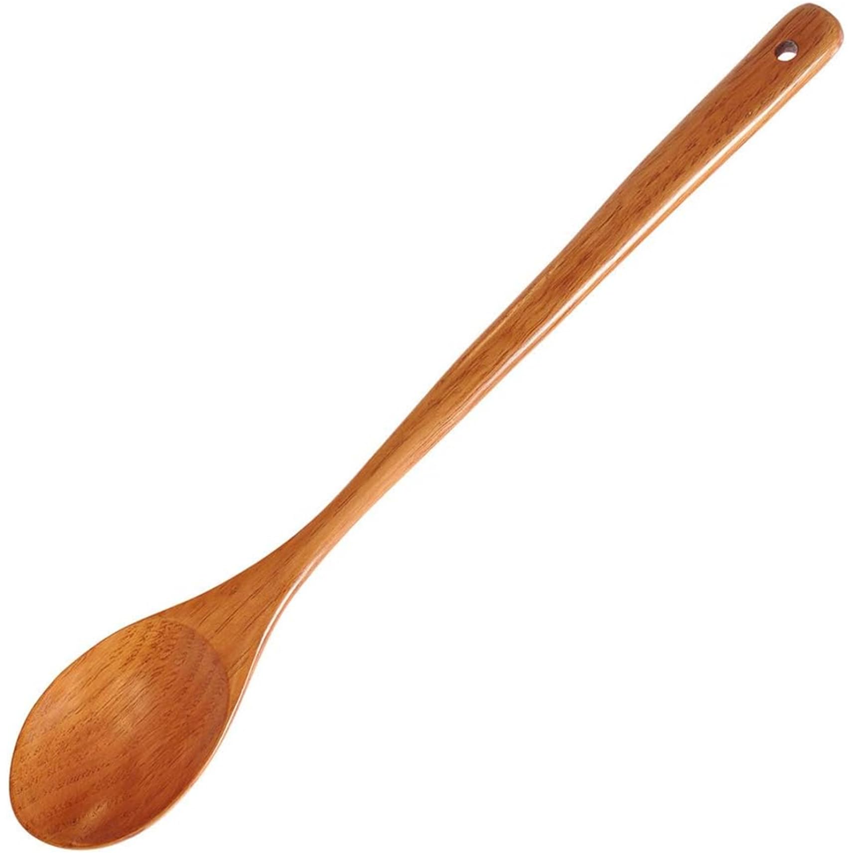 CNAFGBGG 16.5 Inch Wooden Cooking Spoons, Long Handled Wooden Spoons for Cooking, Stirring, Mixing..