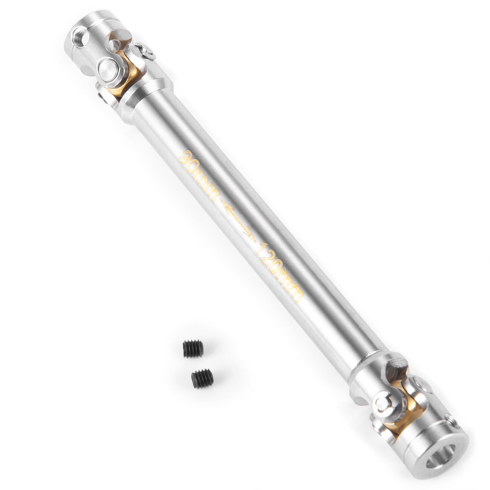 AXspeed 1Pcs Metal Drive Shaft for 1/14 RC Tamiya Tractor Climbing Trailer Upgrade Accessories (90mm-120mm) โ image 1