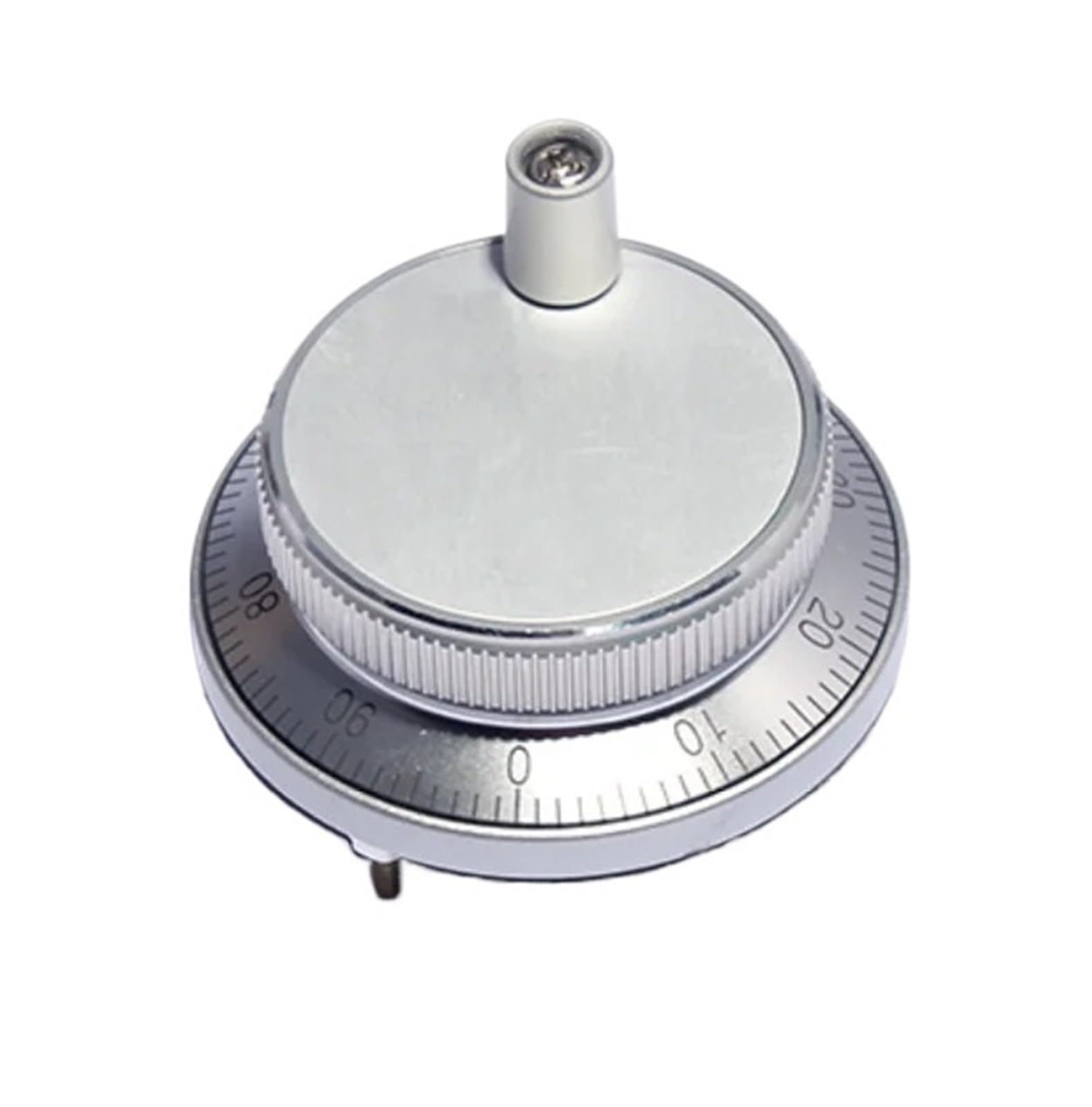 JWSEO Pulser Handwheel 5V 60/80mm 100PPR Manual Pulse Generator Hand Wheel Machine Rotary Encoder Electronic 4pins 6pins(5V 6pins 100PPR,Black_80MM)