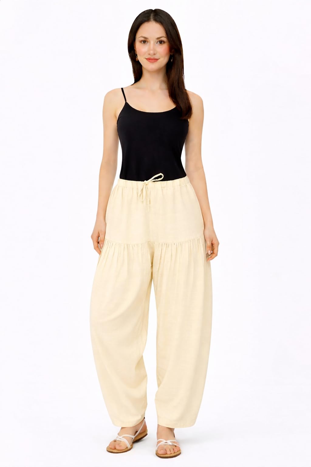 abrav Woman's Plain Cotton Patiala Salwar (Free Size) Patiala || Patiyala || Patiala Pants || Cotton Patiala || Patiala Combo||Patiala Pants||Cotton Patiala||Salwar Cotton-picture-41