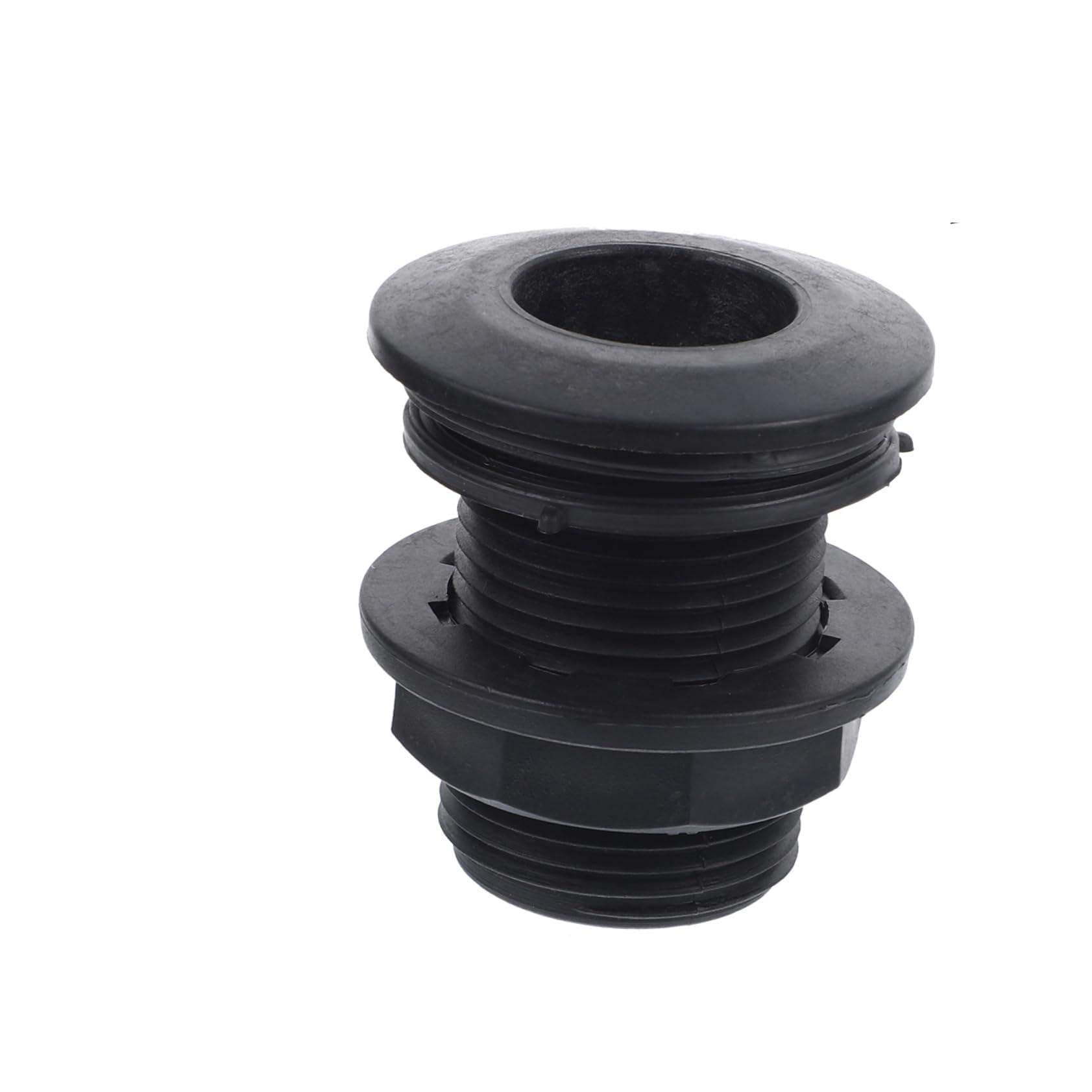Alipis 5pcs 1 Inch Bulkhead Water Tank Connector Industrial Grade for Rain Barrel Pond