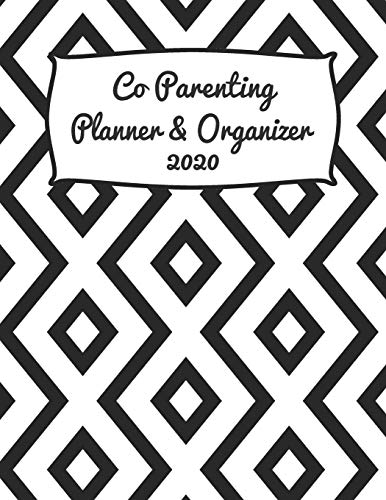 Co Parenting Planner and Organizer: A Planner and Calendar for Successful Co Parenting Communication After Separation or Divorce - Monthly and Weekly ... - Child Schedule Organizer - Black and White