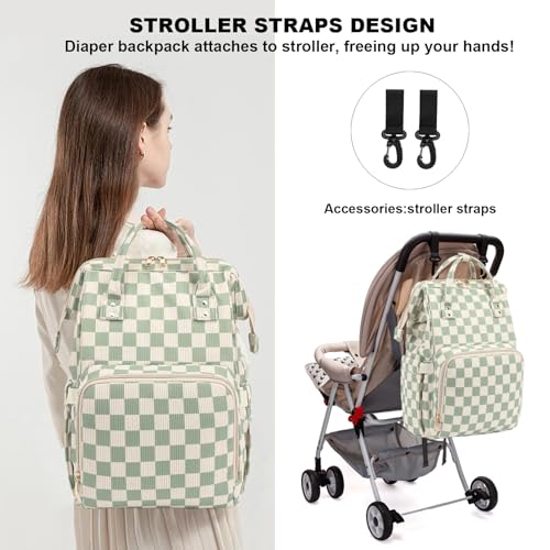 Dezcrab Diaper Bag Backpack