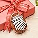 Finger Thumb Piano 8 Key, Finger Harp Mini Kalimba Instrument, Exquisite-Fnger Thumb Piano, Portable Wooden Symmetry Marimba Musical Good Accessory for Beginners Casual Playing(Style-B)